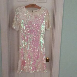 Pretty sequined cocktail dress